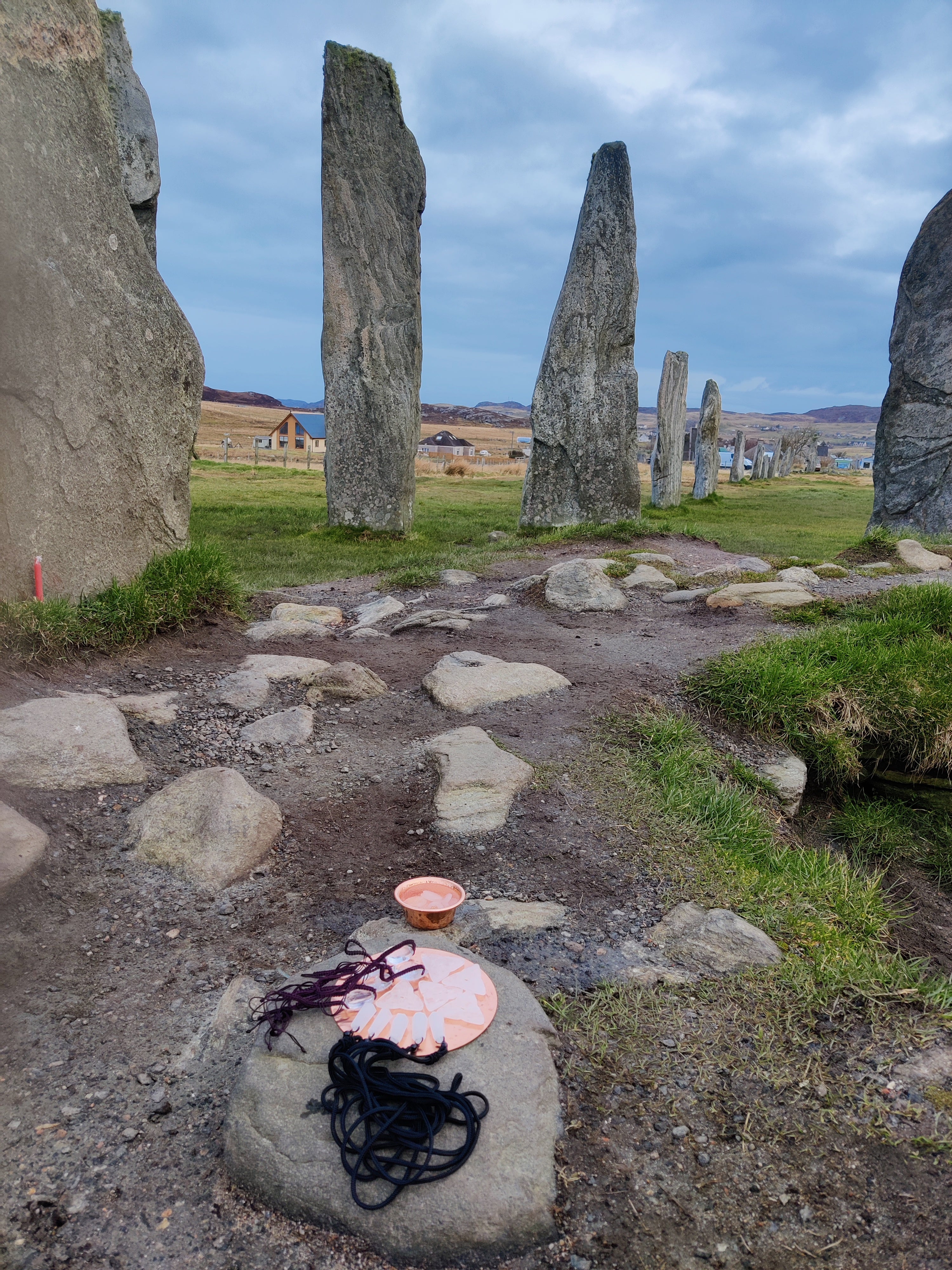 Clear Quartz Celtic Knots CHARGED in Stone Circle at Sunrise Spring Equinox 2026