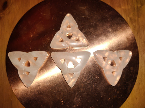 Clear Quartz Celtic Knots CHARGED in Stone Circle at Sunrise Spring Equinox 2026