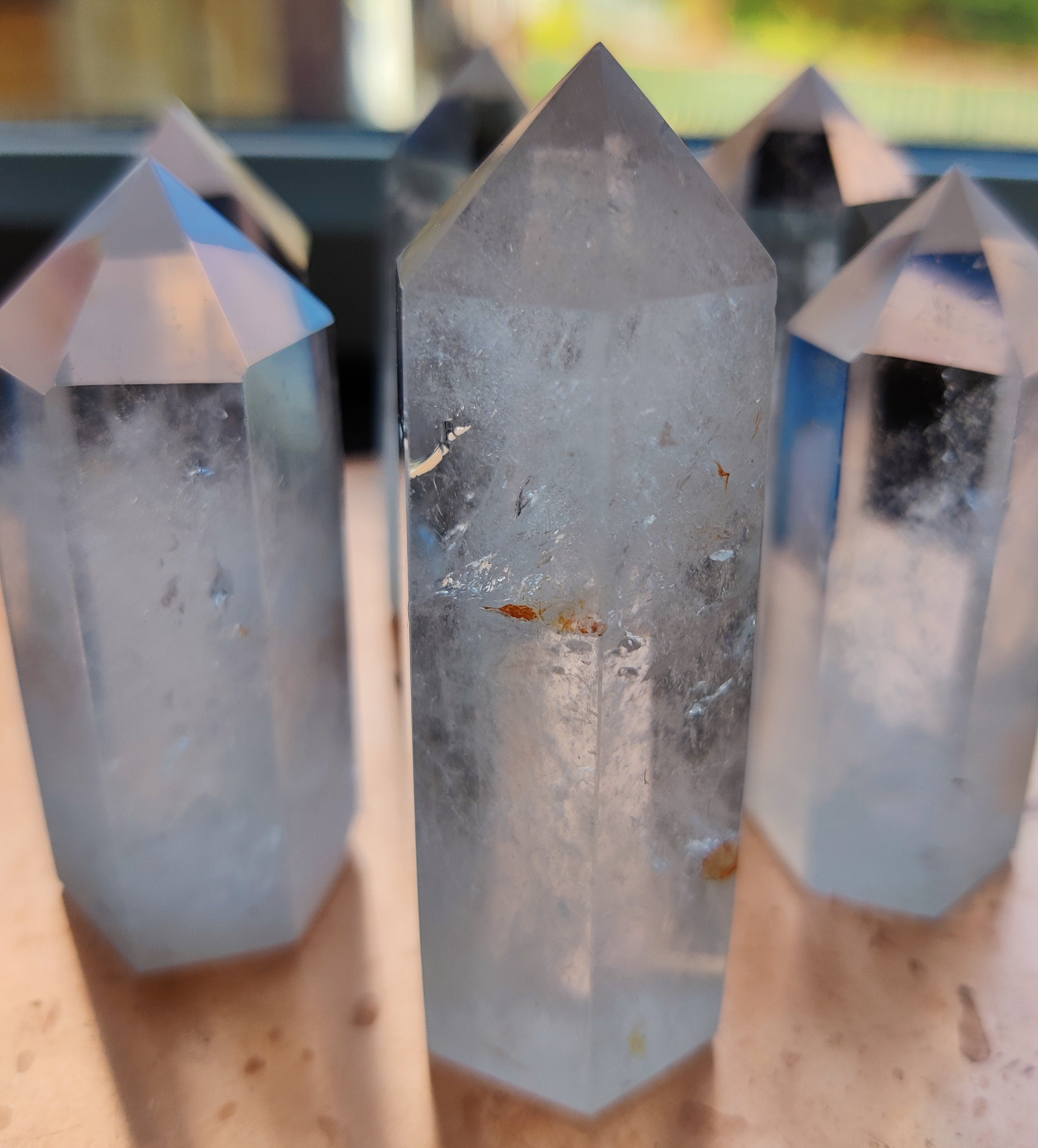 CHARGED in Stone Circle, Spring Equinox, Quartz towers - inner circle