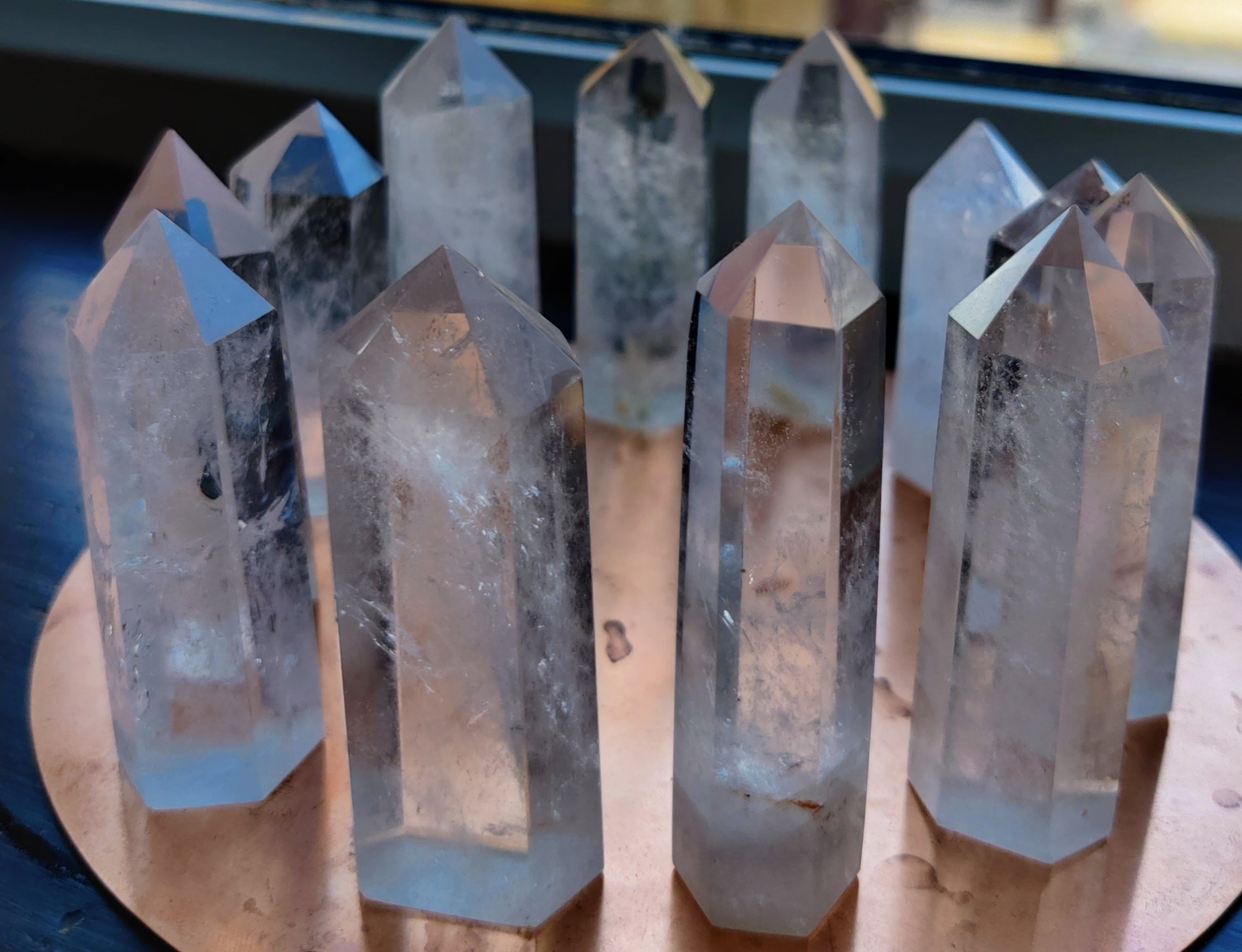 CHARGED in Stone Circle, Spring Equinox, Quartz towers -outer circle