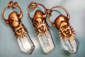 CHARGED in stone circle at Beltane sunrise, Clear Quartz pendants