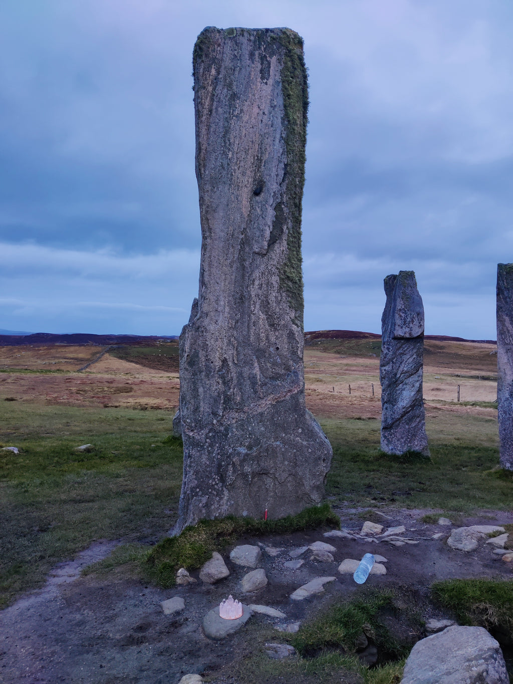 CHARGED in Stone Circle, Spring Equinox, Quartz towers -outer circle